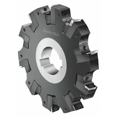Indexable slitting cutter for precision slotting, parting, and grooving operations in metalworking. Designed for use on machining centers and lathes, suitable for ferrous and non-ferrous materials. Diameter 80 mm, uses indexable inserts.