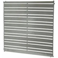 This magnetic tool holder is constructed from steel with a silver finish. It measures 12 inches in overall width and 12 inches in overall length. The magnetic mounting type allows attachment to ferrous metal surfaces for organizing metal tools in workshops, garages, and industrial settings.