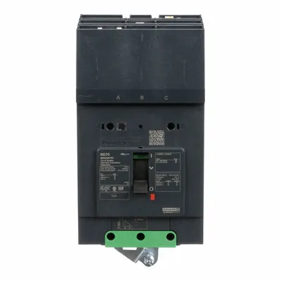 SQUARE D BDA34070Y B-Frame Molded Case Circuit Breaker - B-Frame Square D Molded Case Circuit Breakers