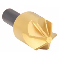 KEO Countersink: 90°, 6 Flute, 3/8 in Body Dia, TiN Coated High Speed Steel (MPN 919-000-380)