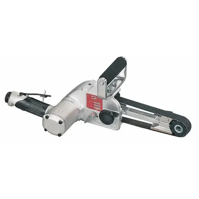 DYNABRADE Air Belt Sander: 1 in Belt Wd, 30 in Belt Lg, Fixed Arm, Heavy Duty, 1.2 hp - Belt Sanders
