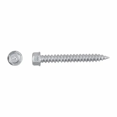 ITW BUILDEX #9 x 1-1/2 in Steel Climaseal™ Hex Washer Self-Drilling Screw - Wood-to-Metal-Joining Self-Drilling Screws