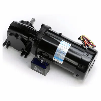 LEESON Gearmotor: Right Angle, Single Output Shaft, PSC, TEFC, 83 RPM, 75 in-lb Max Torque - Right Angle AC Gearmotors