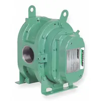 Positive Displacement Blower: Vertical Bottom Hand, 2 in (F)NPT, 0.72 cu in/rev Displacement