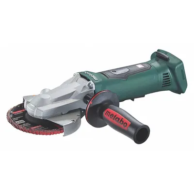 METABO Angle Grinder: 5 in Wheel Dia, 18V DC, Flathead, Barrel Grip Grip, LXT - Metabo Cordless Angle Grinders