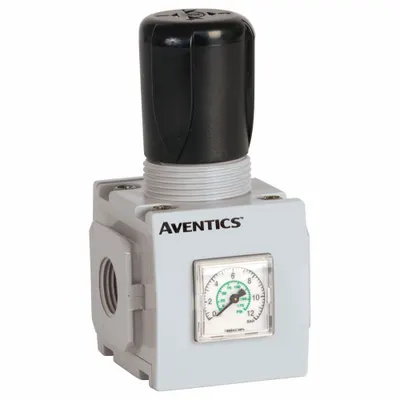 NUMATICS Regulator: Aluminum, 3/8 in NPT, 228.6 scfm, 145 psig Max Op Pressure - Numatics FRL Air Regulators