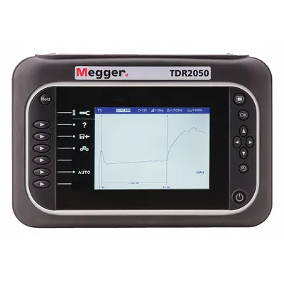 MEGGER Time Domain Reflectometer: Dual Channel Time Domain Reflectometers, CAT IV 600V