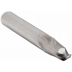 Solid carbide ball end mill with 2 flutes for efficient chip evacuation. Designed for general-purpose milling of ferrous and non-ferrous materials. Suitable for contouring, slotting, and profiling operations to create smooth curved surfaces and 3D shapes.