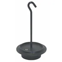 RICE LAKE WEIGHING SYSTEMS Calibration Weight: 17 oz Nominal Mass, Hook Calibration Wt, 7, Cast Iron (MPN 10186)