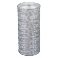 APPROVED VENDOR Water Filter Cartridge: 50 micron, String Wound, 30 gpm, Fibrillated Polypropylene (MPN 355220-75)