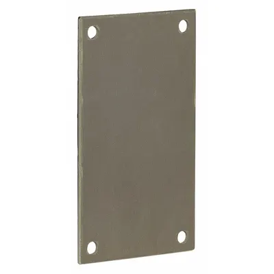 WIEGMANN HW-MP1210A Aluminum Back Panel, 12 x 10 in - Interior Mounting Panels