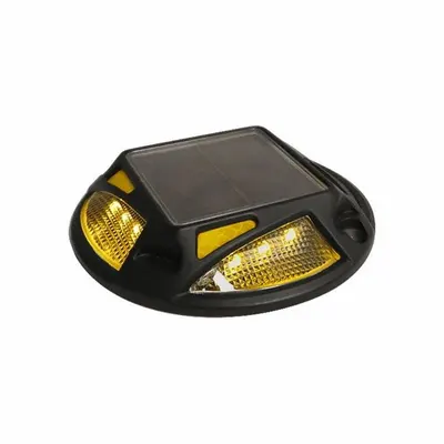 RAILHEAD GEAR RH-TC1200-A Amber Solar LED Rail and Track Light - LED Solar-Powered Rail and Track Lights