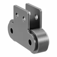 TSUBAKI Roller Attachment Link: Roller Attachment, Std Conveyor Chains For Chain, SK-2, C2042, Steel (MPN C2042SK2RL)