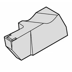 The WIDIA NGD3125LK is a parting and grooving insert for machining operations. It is used to cut workpieces to length or create narrow grooves in turning centers and automatic lathes. This insert carries manufacturer part number 3607097.