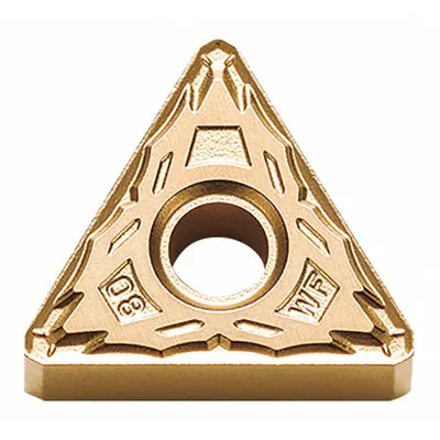 KYOCERA Triangle Turning Insert,PVD Cermet (MPN TNMX333WFPV720) - Triangle (T) Indexable Turning Inserts