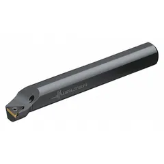 This indexable boring bar is designed for internal turning operations, including enlarging, finishing, and contouring pre-drilled holes. It accepts indexable inserts for efficient material removal and consistent cutting geometry in precision machining applications.