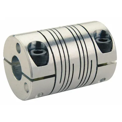 RULAND MANUFACTURING Motion Control Coupling: 3° Angular Misalignment, 5/8 in Bore Dia 1, Inch - General Purpose Clamp-On Beam Shaft Couplings