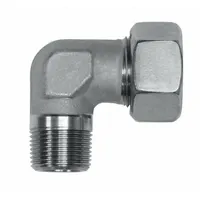 BRENNAN INDUSTRIES Compression Elbow: 15 mm OD x 8 mm OD x 1/2 in Pipe size, Compression x MBSPT (MPN D7501-L15-08-SS)