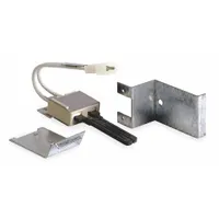Hot Surface Igniter: Universal, Silicon Carbide, 4 1/2 in Lead Lg, 120V AC, Plug-In, Flat Tip (MPN 41-411)