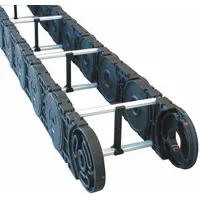 KABELSCHLEPP Cable and Hose Carrier: Open, 2 Channels, 3.7 in Cavity Ht, 6 in Cavity Wd, 12 in (MPN MC1250-6.00-RS-220-1V1)
