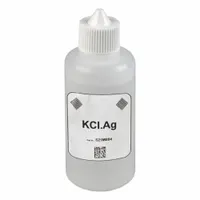 HACH Filling Solution: 100 mL Volume, Liquid, 3 M, Bottle, Solution, S21M004, 1