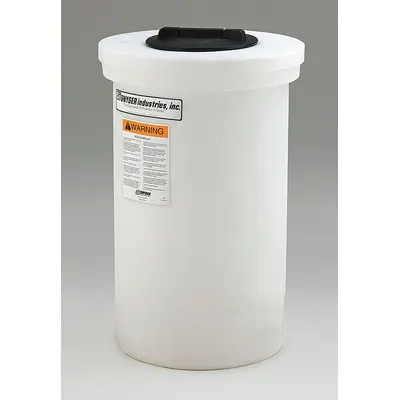 SNYDER INDUSTRIES Storage Tank: Single Wall, Vertical, 60 gal, Closed Top, 3/16 in Wall Thick - Vertical Liquid Storage Tanks