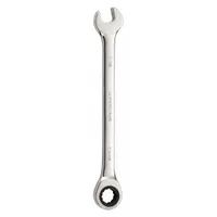 WESTWARD Combination Wrench: Alloy Steel, Chrome, 7/16 in Head Size, 6 1/2 in Overall Lg, Std, SAE (MPN 54PN26)