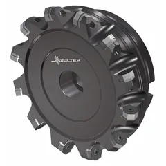 160 mm diameter indexable face mill with B40 arbor mount and 4 insert pockets, accepting 12 mm IC inserts. Designed for high-feed milling operations on steel, stainless steel, and cast iron.