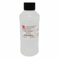 OHAUS pH Buffer: 250 mL Volume, Liquid,.4% Concentration, Plastic, Bottle, 1303-96-4/7732-18-5, 1 (MPN 30100428)