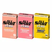 ALL SPORT Powder Drink Mix: Peach Mango/Pineapple Coconut/Strawberry Banana, Bulk, 150 PK (MPN 41116)