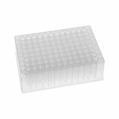 MTC BIO Well Plate: Sterile, 96 Wells, 1.3 mL, 7.4 mm Dia, RNase/DNase Free, Round - Multiple Well Plates