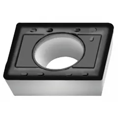 Diamond indexable milling insert with geometry LPGT15T308R-F55 and grade WKP35S. Designed for high-precision machining of non-ferrous materials, composites, and abrasive alloys. Suitable for industrial milling applications requiring wear resistance and fine surface finish.