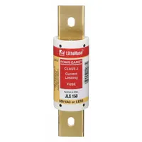 LITTELFUSE Fuse: JLS Series, Class J, Bolt-On Body, Fast-Acting, 150 A, 600 V AC, Non-Indicating (MPN JLS150)