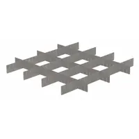 SWIVEL PRO SERIES Drawer Divider: Drawer Divider, 23 3/4 in Overall Wd, 2 1/2 in Overall Ht, Steel (MPN PRDDGG2727)