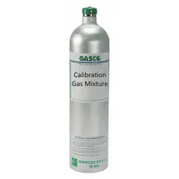 GASCO Calibration Gas: Nitrogen, Disposable, +/-5% Accuracy, CO/CO2, Calibration Gas, Cylinder (MPN 58L-389N-BS)