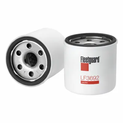 FLEETGUARD Automotive Oil Filter: B1400, LF3692, 3 1/8 in Overall Ht, 11 1/8 in Overall Lg - Spin-On Oil Filters