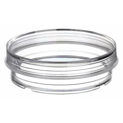 OEM Petri Dish: 100 mm Dia, 15 mm Overall Ht, Tissue Culture Treated, Grip Ring/Lid - Petri Dishes