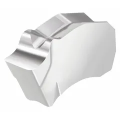 Indexable carbide insert for parting and grooving operations on lathes and turning centers. Suitable for cut-off and groove-making tasks in general metalworking.