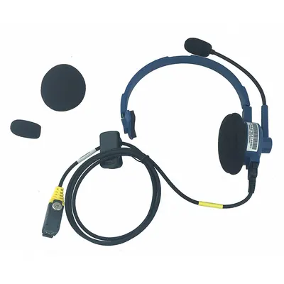 TITAN Voice Recognition Headset: On-Ear, Black, On-Ear, Noise Cancelling, Wired - On-Ear Warehouse Automation Headsets