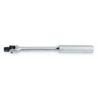PROTO Breaker Bar: 1/4 in Drive, 5 3/4 in Lg, Knurled Grip, Alloy Steel, Chrome (MPN J4766)