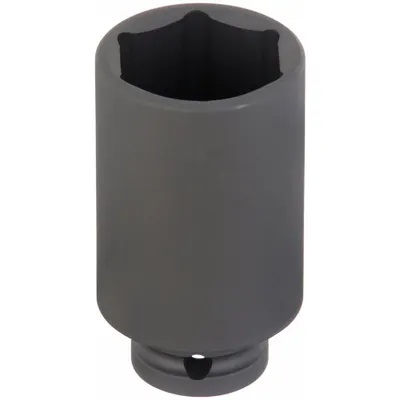 WESTWARD Impact Socket: 1/2 in Drive Size, SAE, 1 7/16 in Socket Size, 6-Point, Deep - 1/2" Drive Impact Sockets