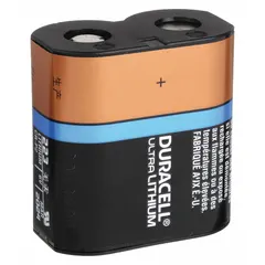 The SLOAN EAF-1003 is a 6V DC lithium battery, type CRP2, designed as a replacement power supply for EAF-250 Series faucet sensor systems. It provides the necessary voltage for sensor operation in commercial restroom applications.