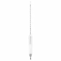 Specific Gravity Hydrometer: Specific Gravity Plain Form, 0.940/1.010, 0.0005, Glass, +/-0.0005 (MPN 6602-6)