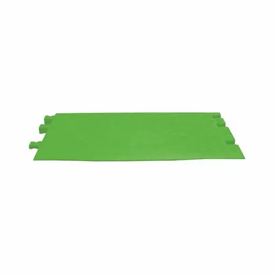 HI-VIZ CABLE PROTECTOR: 0 Channels, 20 3/8 in Wd, 1 7/8 in Ht, 36 in Lg - Accessibility Cable Ramps with Hinged Cover