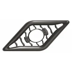 Diamond indexable turning insert with WKK10S grade and MK5 geometry for fine finishing. Used for precision turning of non-ferrous materials, composites, and abrasive alloys in general machining applications.