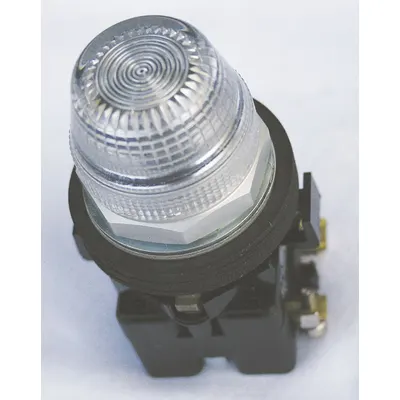 EATON Pilot Light: 30 mm Panel Mounting Size, Clear, LED - LED Pilot-Lights