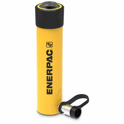 ENERPAC Hydraulic Ram: Single Acting, 25 ton Nominal Capacity, 10 in Nominal Stroke Lg - General Purpose Rams