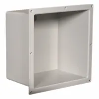 AIRCLEAN SYSTEMS Molded Sink: Molded Sink, 12 in Overall Wd, 12 in Overall Lg, 8 in Overall Dia (MPN ACASK12)