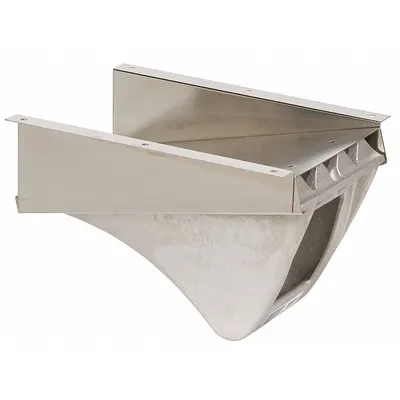 ZICO Chock Holder: 49H702, AC-1, 8 1/4 in Overall Wd, 11 3/4 in Overall Ht, Aluminum - Wheel Chock Holders