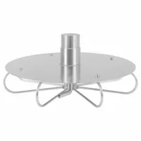 MOSMATIC Manhole Cleaner: 24 in Cleaning Path, 1/2 in Inlet Dia, NPTF, Stainless Steel, 2 Nozzles (MPN 81.067)